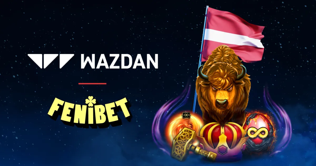 In Latvia, Wazdan makes a deal with FeniBet to share content.
