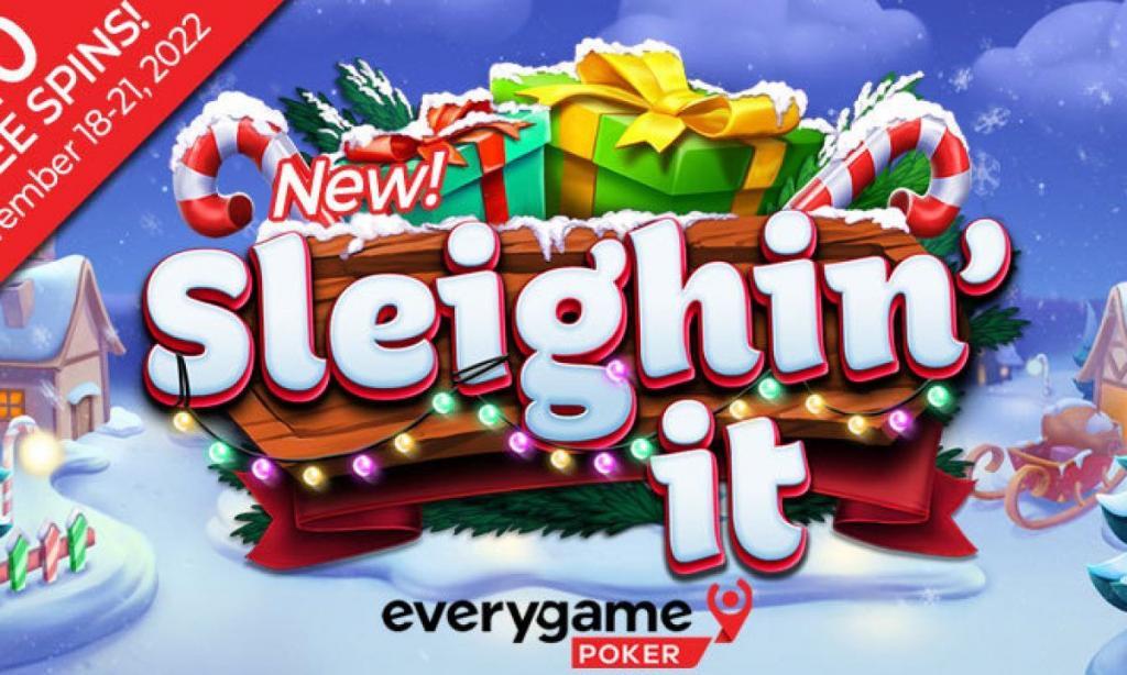Everygame Poker presents Free Christmas spins and free blackjack wagers for a festive crescendo