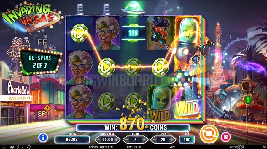 IGG launches Play'n GO's Invading Vegas slot