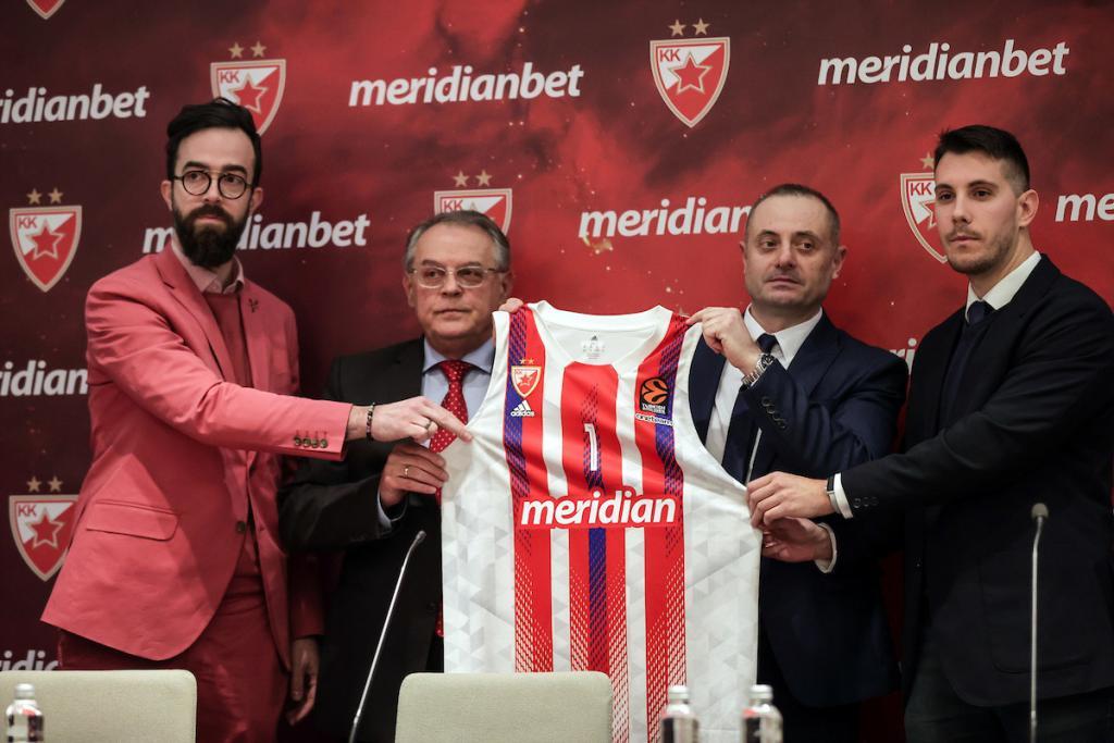 Meridianbet is the latest Crvena Zvezda sponsor